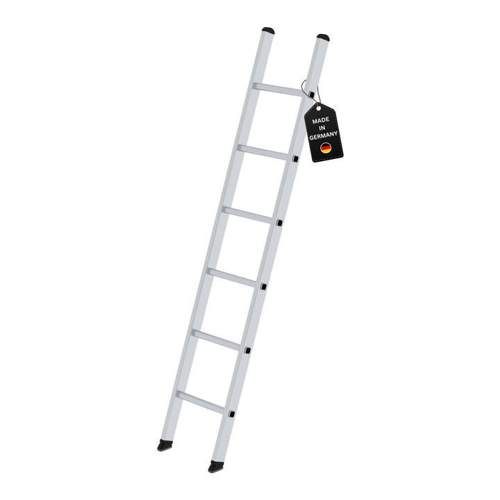 PROREGAL Sprossen-Anlegeleiter 350mm breit ohne Traverse | 6 Sprossen | Leiter, Teleskopleiter, Trit