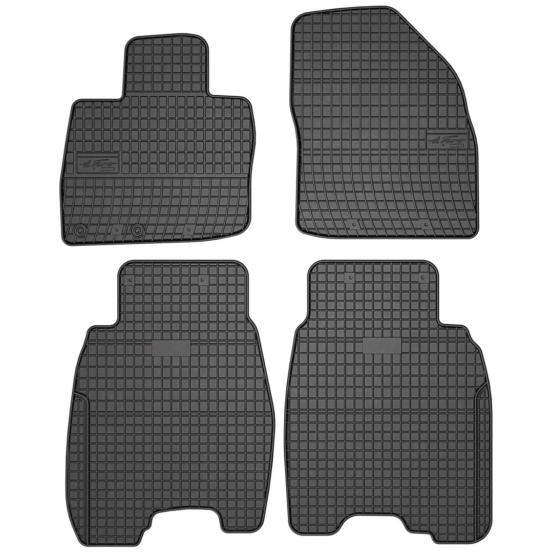 M MOTOS Gummimatten Auto Fussmatte passt für Honda Civic VIII 2006-2011 Verbessern Sie Ihren Reiseko