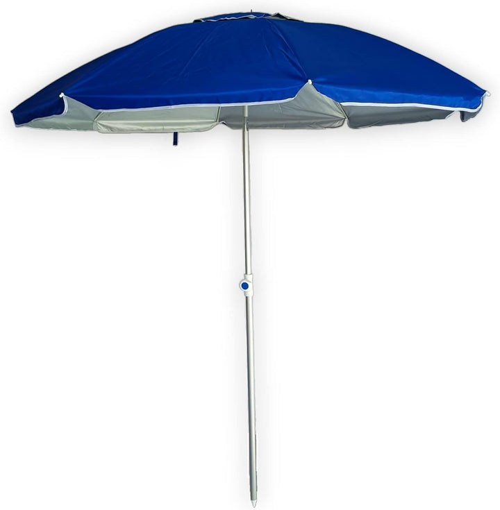 Pincho Strandschirm Ø 180 cm, winddicht, UV-Schutz 50, hochwertige Materialien, Aluminiumrohr, Fiber