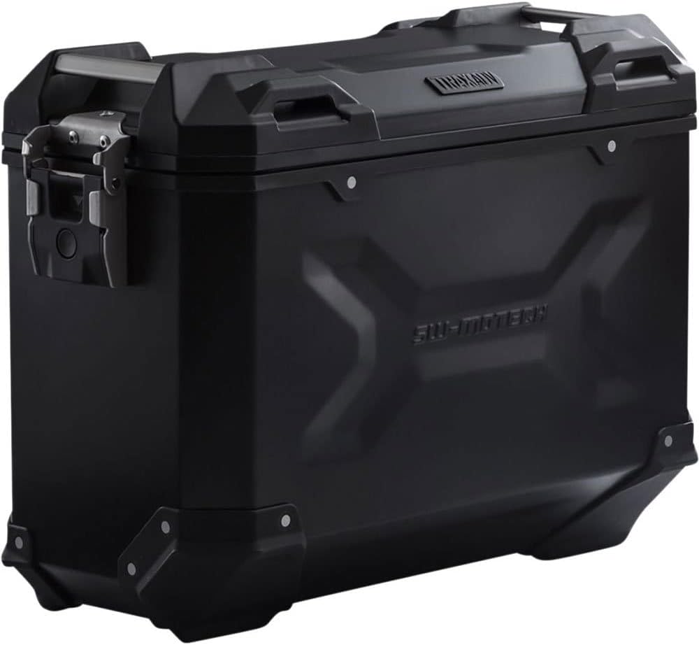 SW-MOTECH TRAX ADV M Aluminium Seitenkoffer 37L, Links, Schwarz OS Schwarz, OS Schwarz