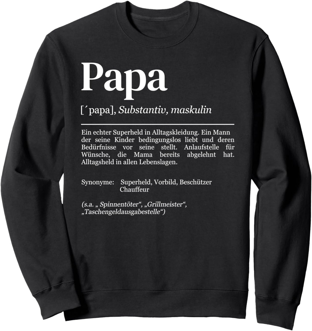 Papa Definition Sweatshirt