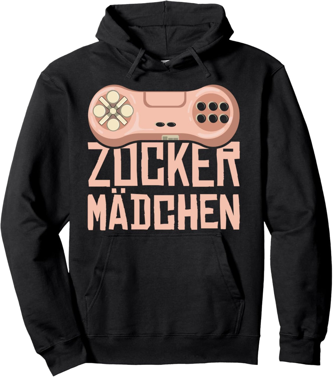 Videospiel Nerd Gaming Controller Zocker Gamer Mädchen Pullover Hoodie
