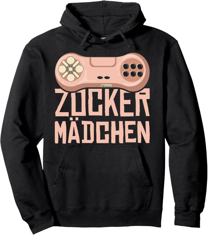 Videospiel Nerd Gaming Controller Zocker Gamer Mädchen Pullover Hoodie