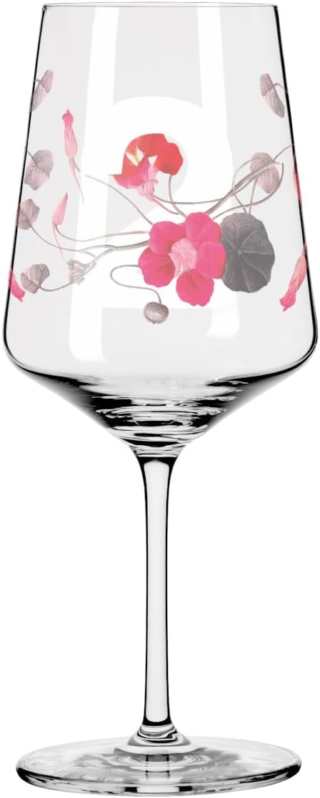 RITZENHOFF 3461002 Sommersonett #2 Aperitifglas-Set, Kristallglas, 544 milliliters Blumen, Zahlen, B