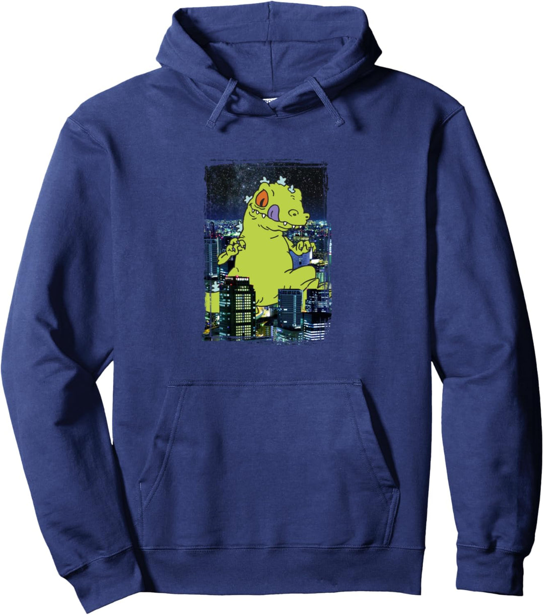Rugrats Reptar In The City Photoreal Pullover Hoodie