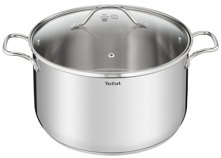 Tefal Intuition XL grosser Kochtopf, Edelstahl, 30 cm/10 l, Induktion, 5 Jahre Garantie, Edelstahl 1