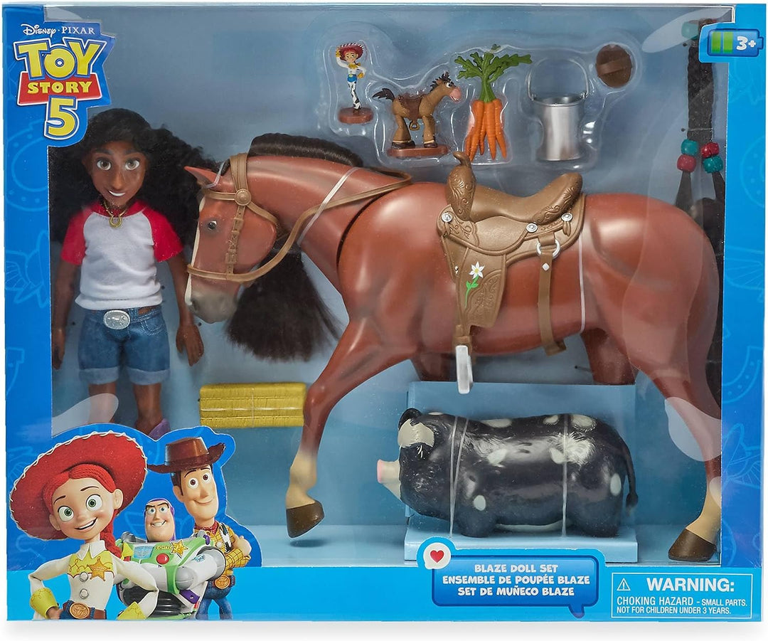 Disney Store Official - Toy Story 5 - Blaze - Puppenset - Blaze, Jessie, Bully, Daffodil, Jimmy Dean