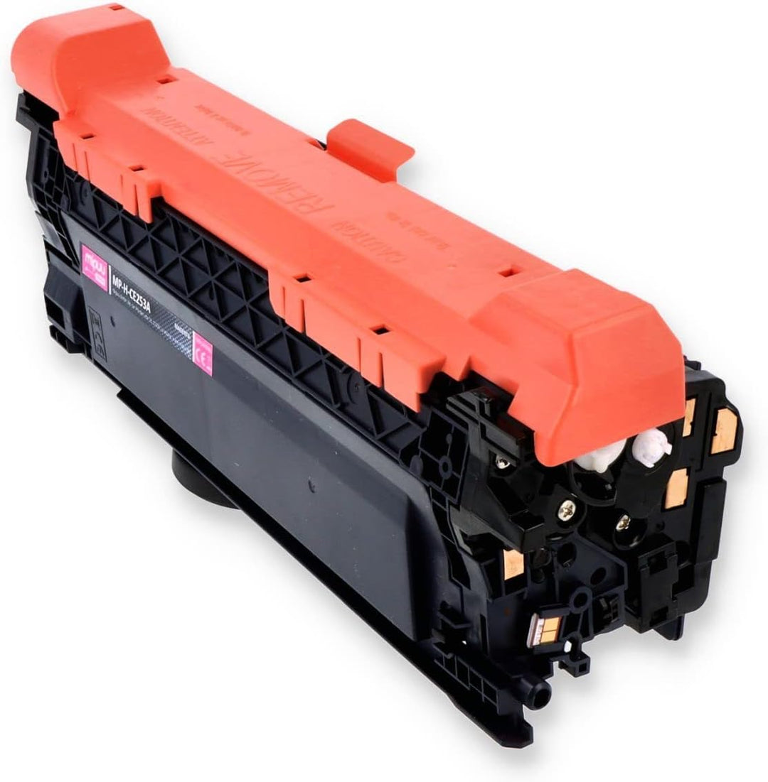 Mipuu Toner kompatibel für HP CE253A 504A Magenta für HP Color Laserjet CM3525 CM3525DN CM3525N CM35