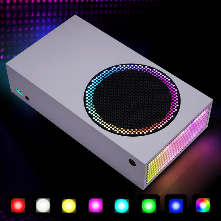 eXtremeRate RGB LED Strip für Xbox Series S Konsole,7 Farben 39 Effekte Dekorationszubehör Flexibles