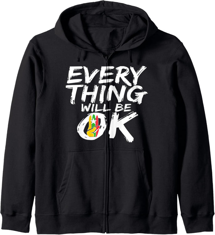 Everything Will Be Ok. Save Myanmar Kapuzenjacke