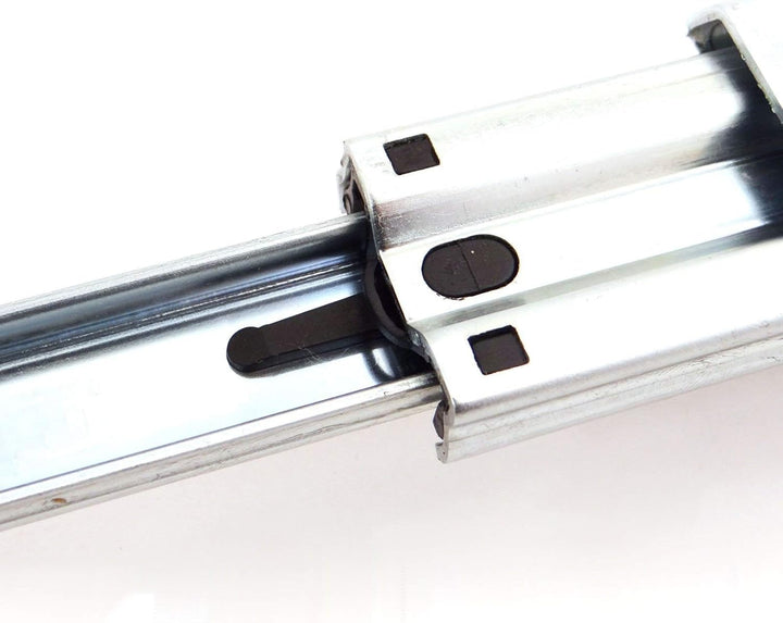 Junker 2 Stück Vollauszüge KV1-80-H53-L650-NF 65 cm (650 mm) Kugelführungen belastbarkeit 80 bis 100