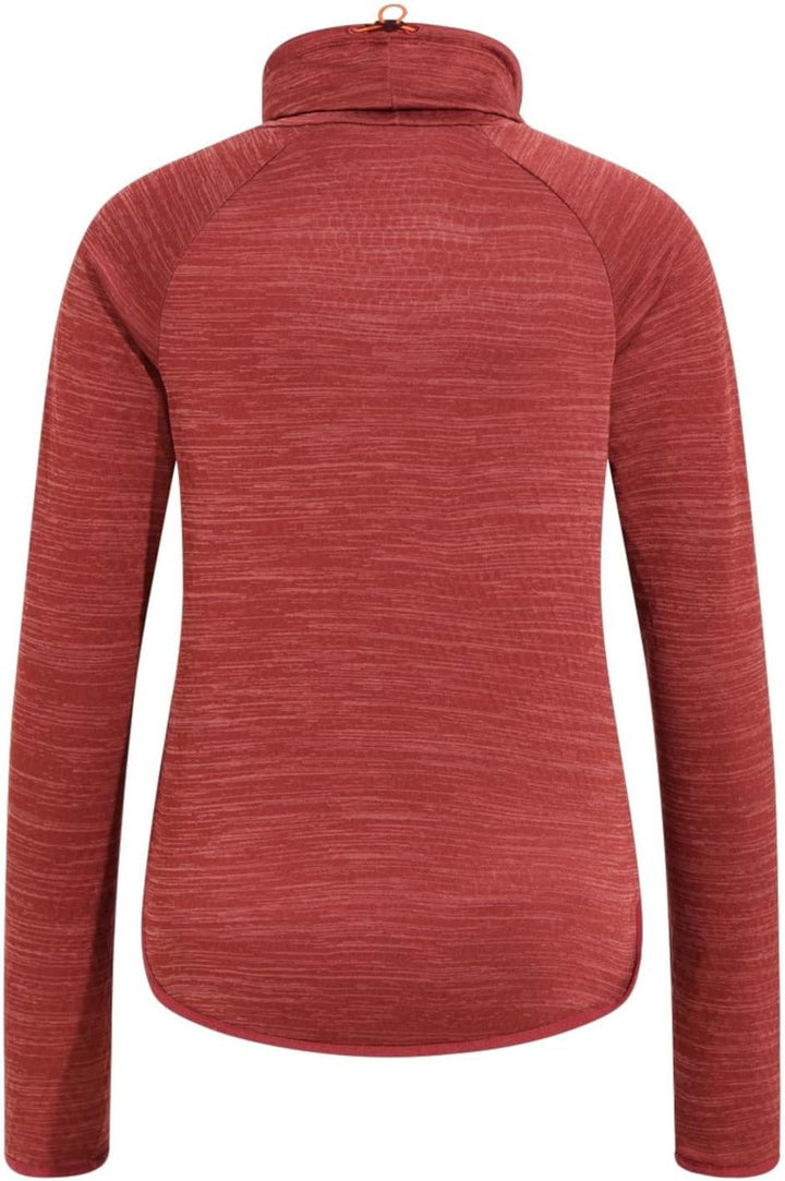 Odlo Damen Run Easy Warm_313611 Shirt XS Spiced Apple Melange, XS Spiced Apple Melange