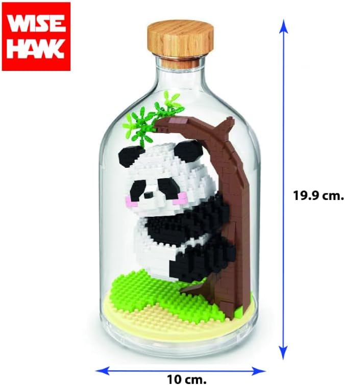 WiseHawk Bausatz mit Miniaturblöcken zum BAU von Insekten und kleinen Tieren. Inklusive Methacrylat-
