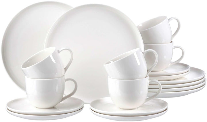 Ritzenhoff & Breker Kaffeeservice Skagen, 18-teilig, Weiss, Kaffeeservice