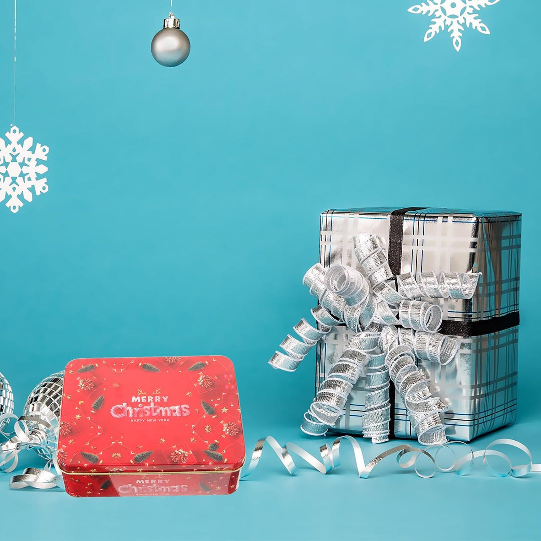Angoily 8 Stk Geschenkbox Aus Keksdose Aufbewahrungsbehälter Für Süssigkeiten Weihnachtsbonbonglas K