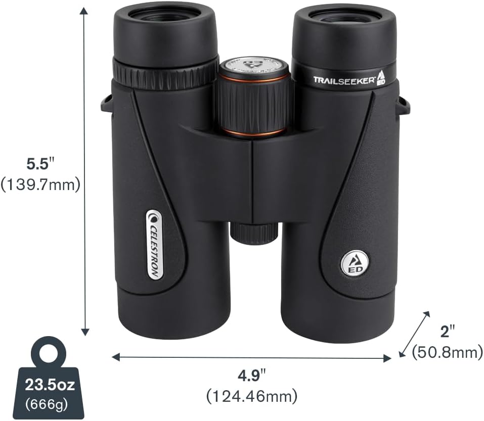 Celestron Trailseeker ED 10x42 Fernglas, TrailSeeker ED 10X42 Fernglas