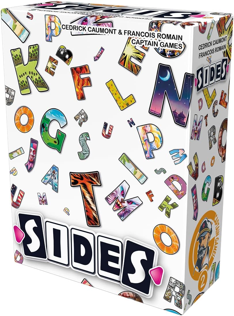 Captain Games, Sides, Partyspiel, Kartenspiel, 2-9 Spieler, Ab 10+ Jahren, 45 Minuten, Deutsch