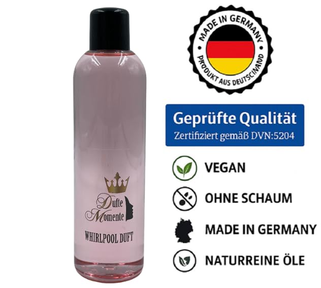 Dufte Momente | Whirlpool Duft 260ml | Jasmin | mit naturreinen und natürlichen ätherischen Ölen | k