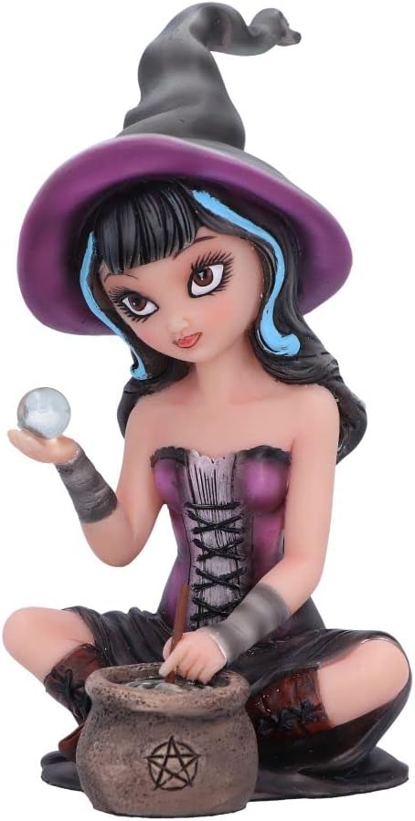 Nemesis Now Pruedence Hexenfigur, schwarz, 15 cm