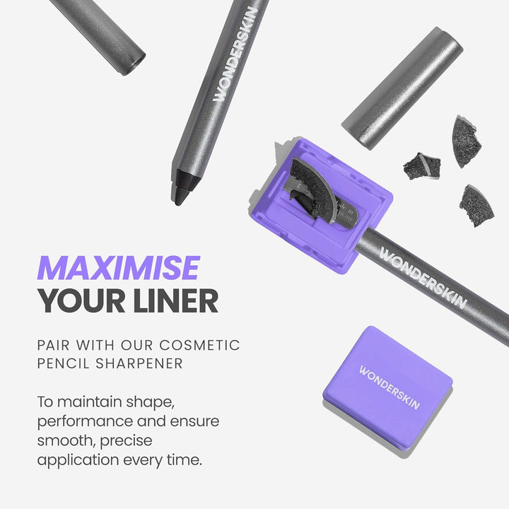 Wonderskin 1440 Longwear Brauner Eyer Liner-Stift – Wasserfester, anspitzbarer und wischfester Kajal
