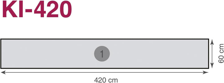 DIMEX Küchenrückwand Folie Selbstklebend Leuchtturm AM Strand 420 x 60 cm | Klebefolie - Dekofolie -