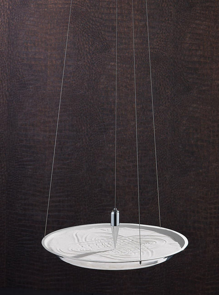Carlo Milano Pendel Deko: Mandala-Sandpendel, 36 cm (Dekoration Sand-Pendel, Physik-Deko Sandpendel,