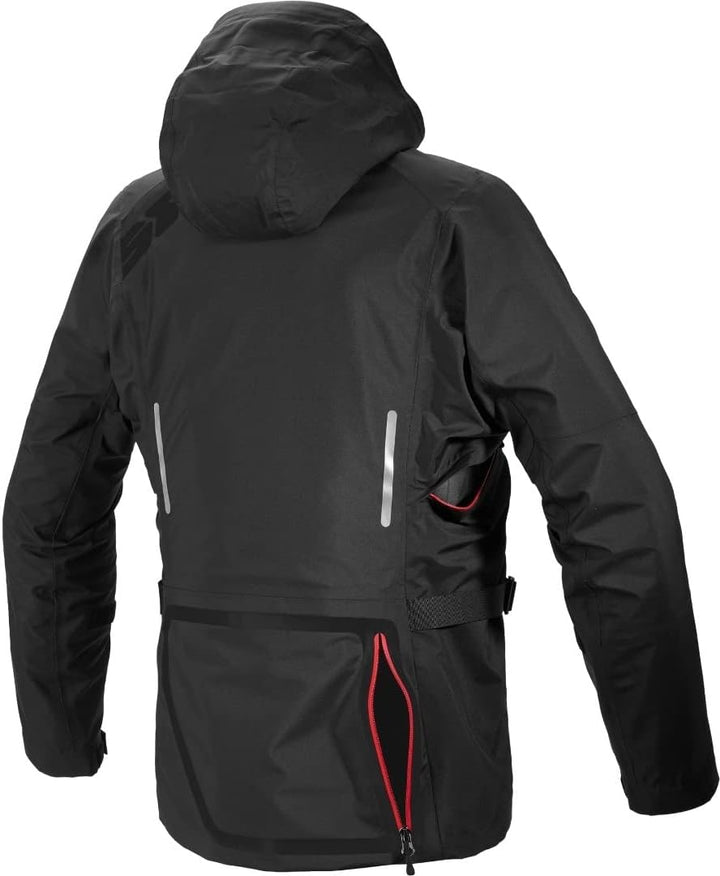SPIDI Mission-T Shield H2Out Step-InArmor Motorrad Textil Aussenjacke (Black,L)