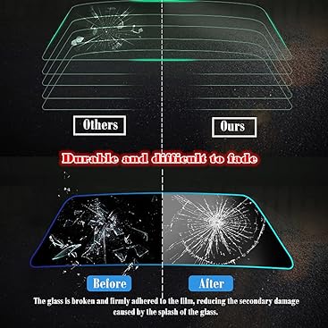 Baceyong Autoscheibenfolie, Privacy Autoscheibentönungsrolle für Wohnmobile 760mm * 7m 35% Lichtdurc