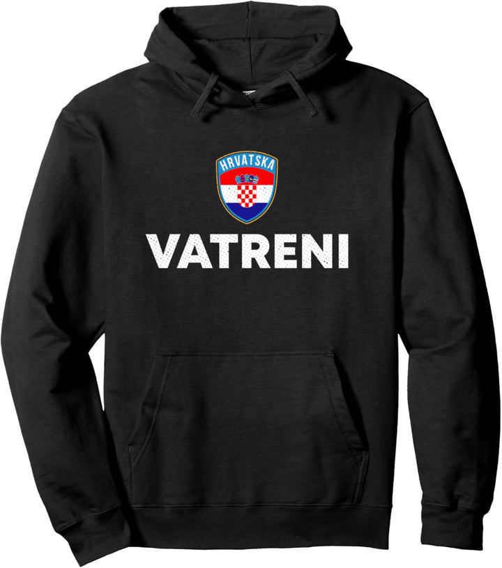 Kroatischer Fussballfan Pullover Hoodie