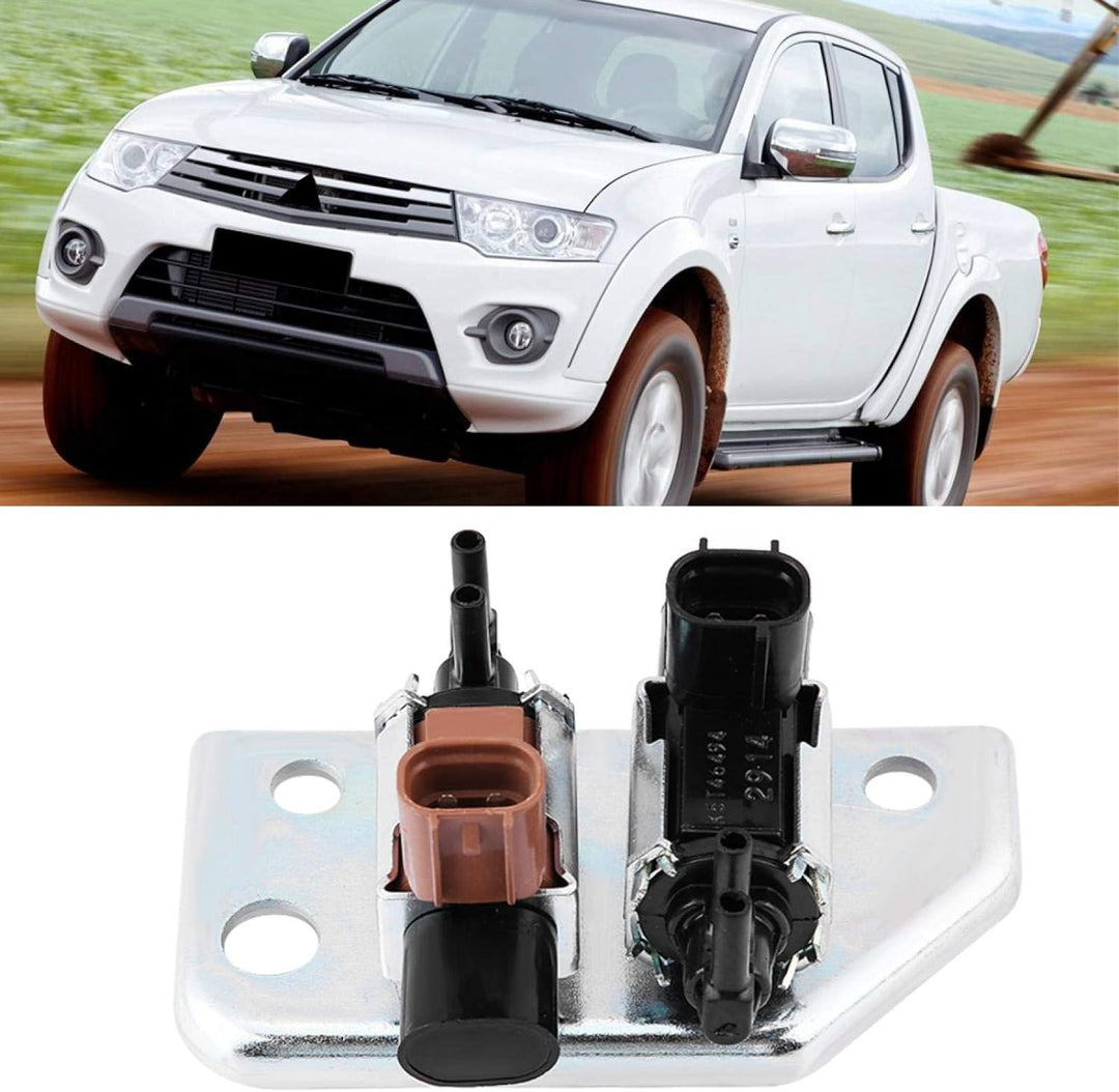 Qiilu Emissionsmagnetventil, Auto-Turbo-Boost-Emissionsmagnetventil für Mitsubishi Sho_gun Triton L2