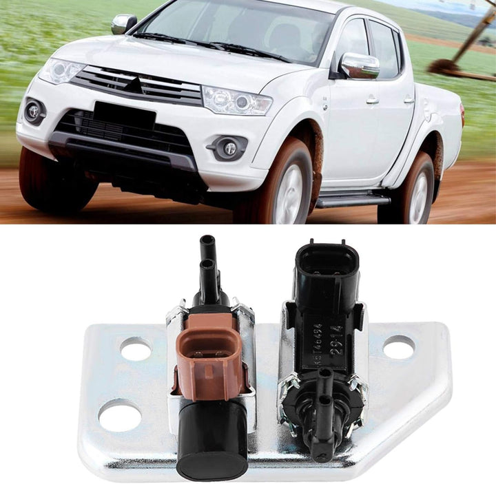 Qiilu Emissionsmagnetventil, Auto-Turbo-Boost-Emissionsmagnetventil für Mitsubishi Sho_gun Triton L2