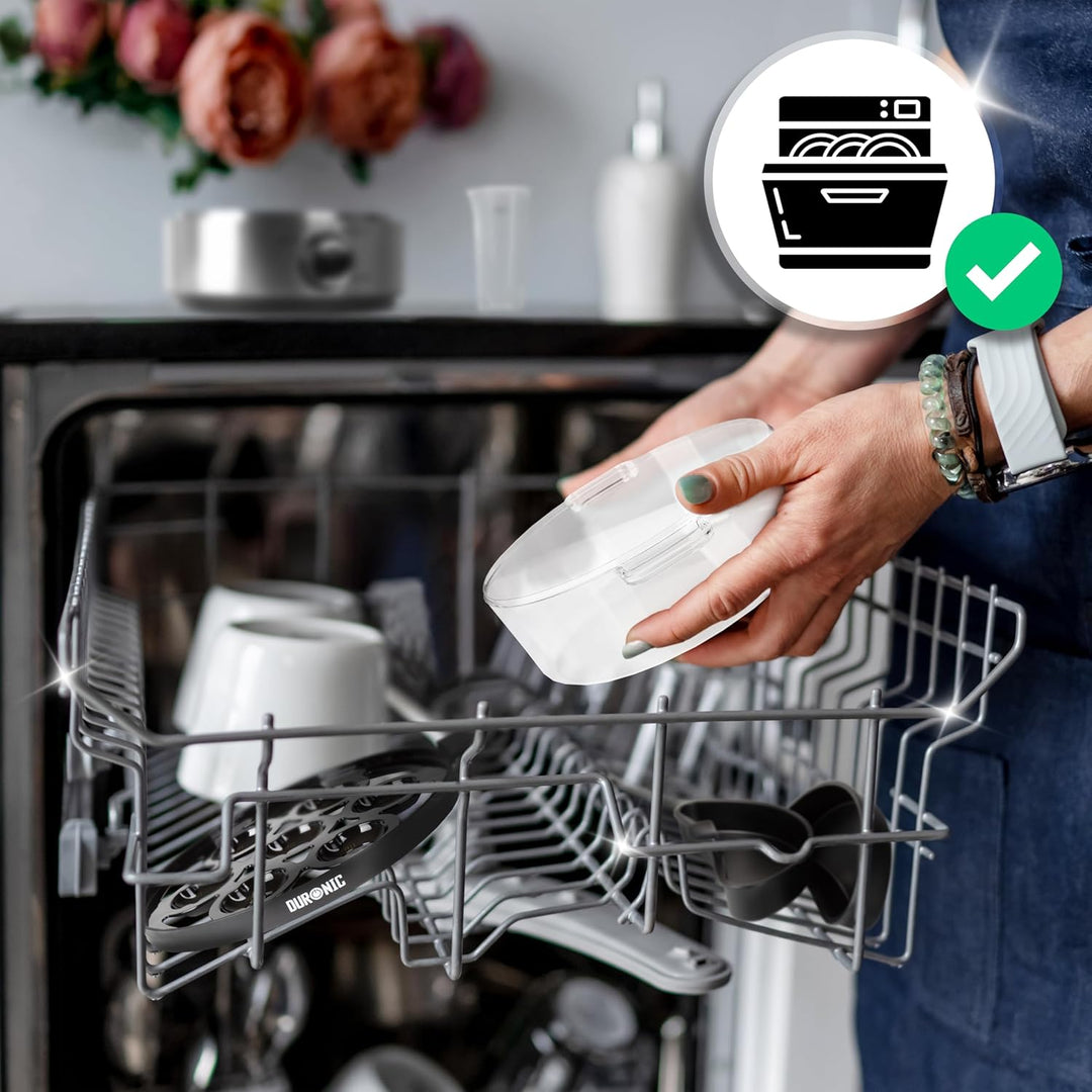 Duronic EB40 BK Eierkocher, Eierkocher für 7 Eier, 400 Watt Eierkocher, Härtegrad von weich bis hart