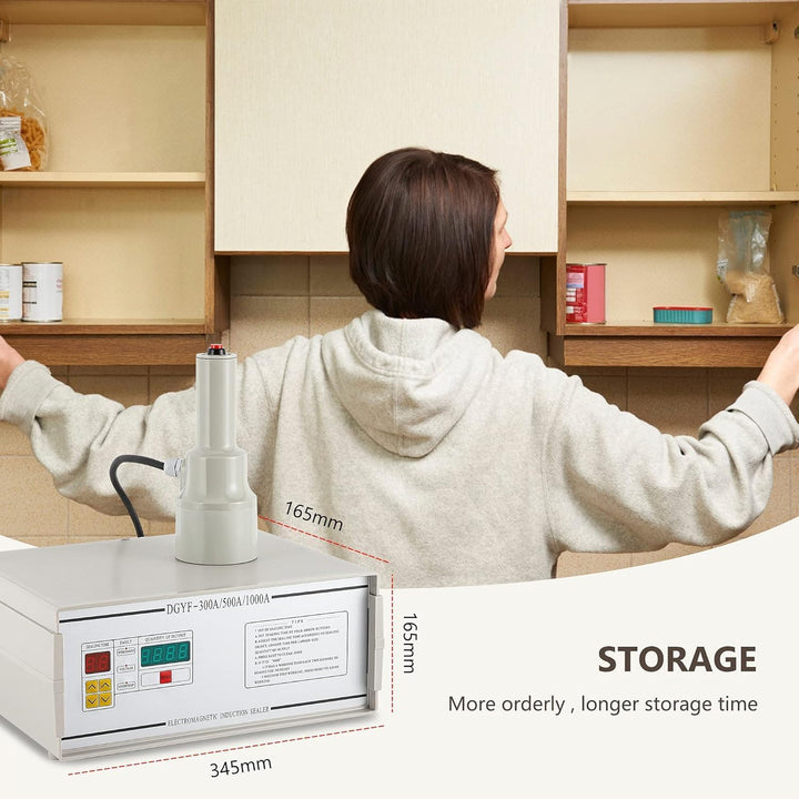 NEWTRY 10-50 mm DCGY-300 Induktion Flaschenverschluss Versiegeler Handheld Aluminiumfolien-Dichtungs