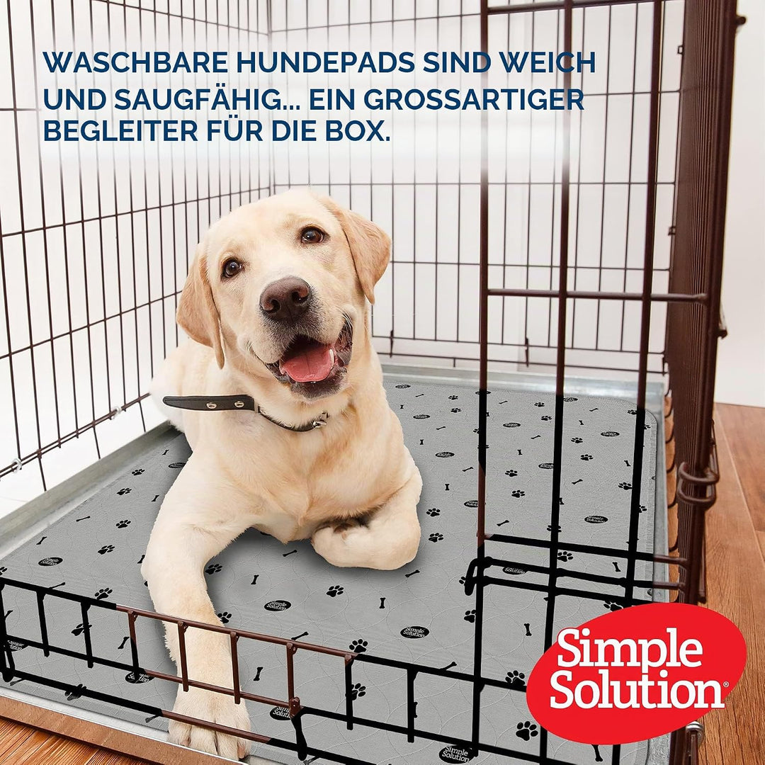 Simple Solution Waschbare Trainings- und Reise-Hundekissen, wiederverwendbare Hundekissen, saugfähig