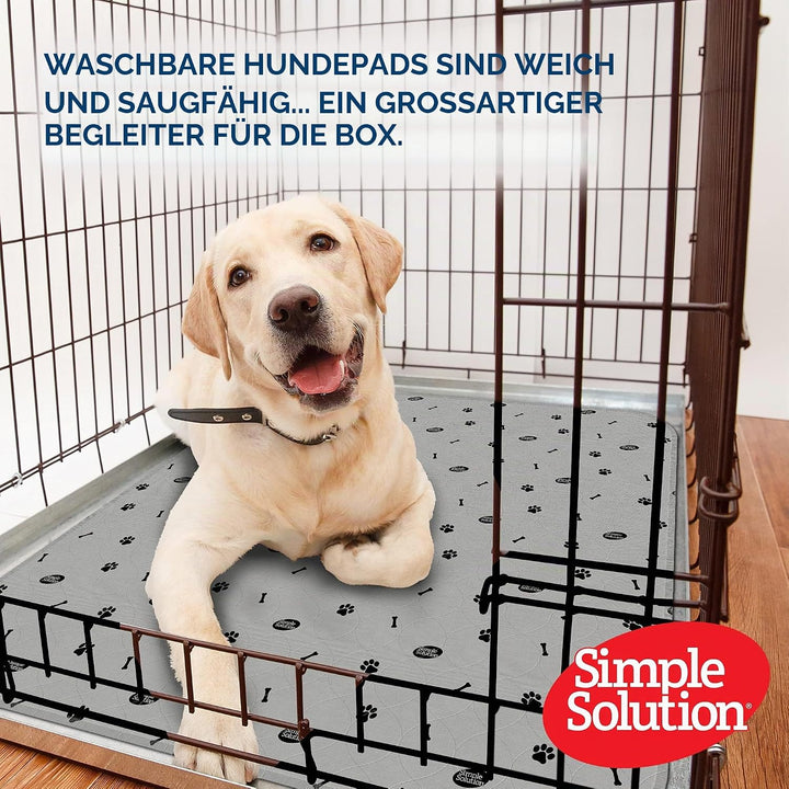 Simple Solution Waschbare Trainings- und Reise-Hundekissen, wiederverwendbare Hundekissen, saugfähig