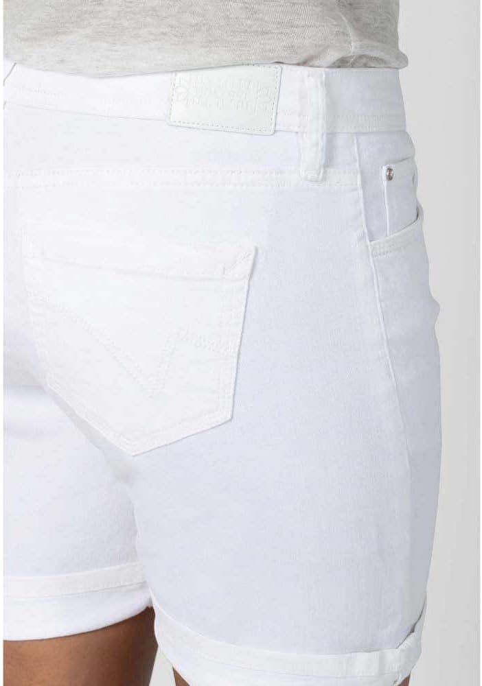 Timezone Damen Regular Alexatz Shorts 33 Weiss (Pure White 0100), 33 Weiss (Pure White 0100)
