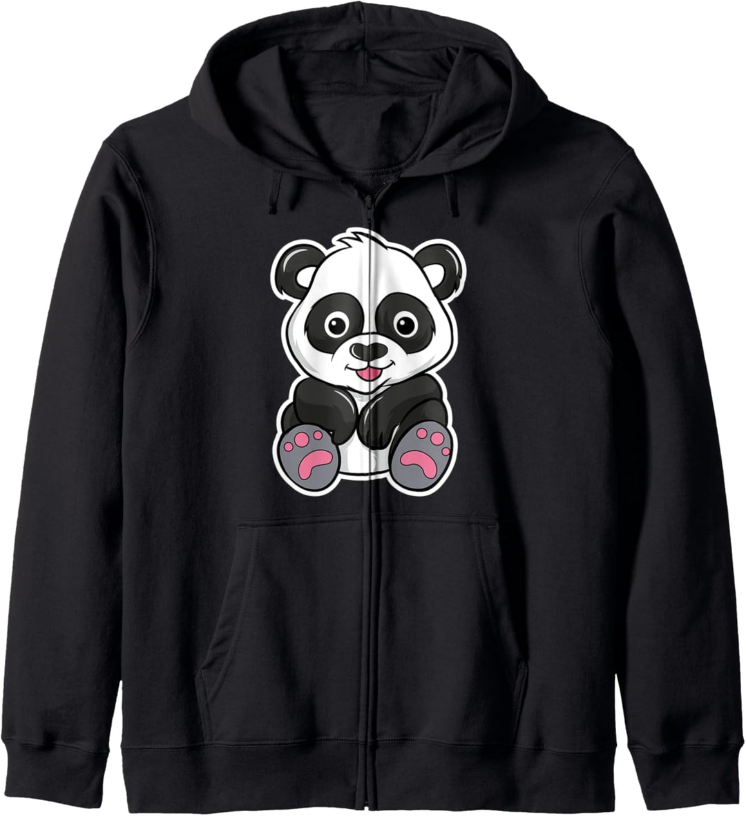 Baby Panda for Kids and Women Kapuzenjacke