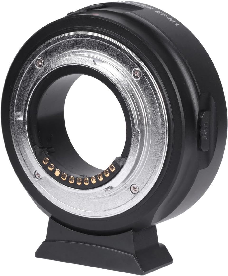VILTROX EF-M1 Autofokus AF Objektiv Adapter Konverter mit Blendeneinstellung für Canon EF EF EF-S Ob