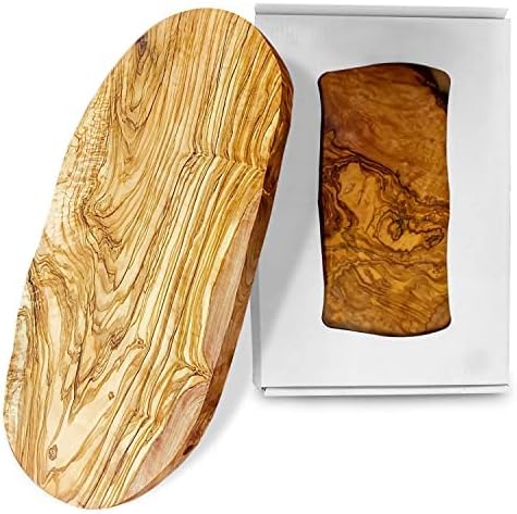 Brett aus Olivenholz, Olivenholzbrett Schneidebrett, Holzbrett, Frühstücksbrett, Steakbrett, Natursc