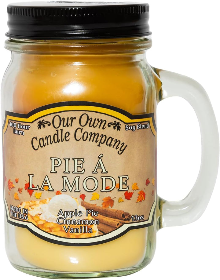 Unsere eigene Candle Company Grosse Apple Pie/Cinn /, Vanille, Gelb Vanille 7cm l x 7cm w x 13.3cm h