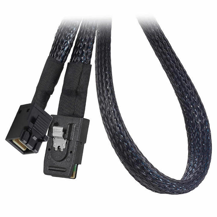 L49S Mini SAS Kabel 1m, Internes Mini SAS HD SFF-8643 zu SFF-8087 Kabel, Hochgeschwindigkeitsverbind