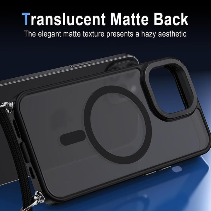 Yoedge Magnetische Handyband für iPhone 11 Pro Max 6,5" Hülle mit Band,Handyhülle Kompatibel mit Mag