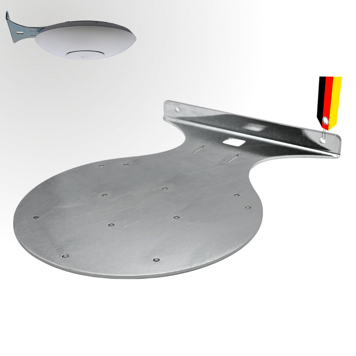 Wandhalterung für Ubiquiti UniFi U7 & U6, Stahl, 90 Grad Winkel, Wandmontage, Made in Germany, Edels