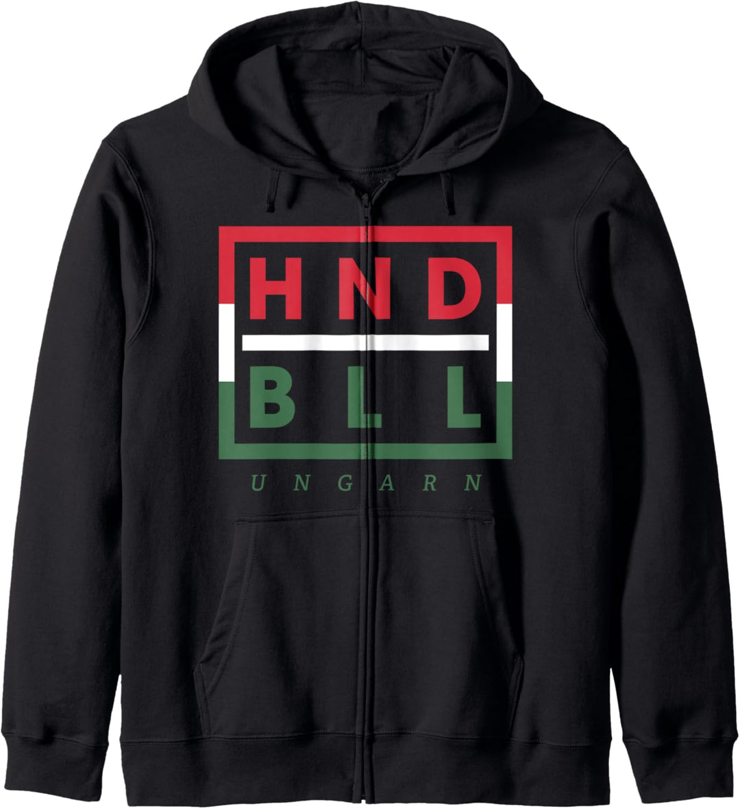 Ungarn Fan Trikot - HNDBLL Handballer Geschenk Kapuzenjacke