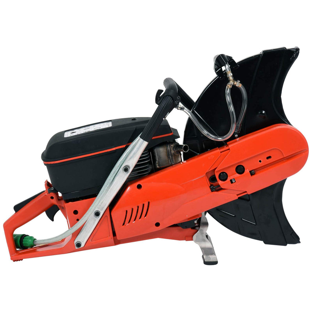 YATO Profi Benzin Trennschleifer | Ø 400mm | 4KW | 4000 Watt | 5,44 PS | 93,6 cm³ | 145mm Schnitttie