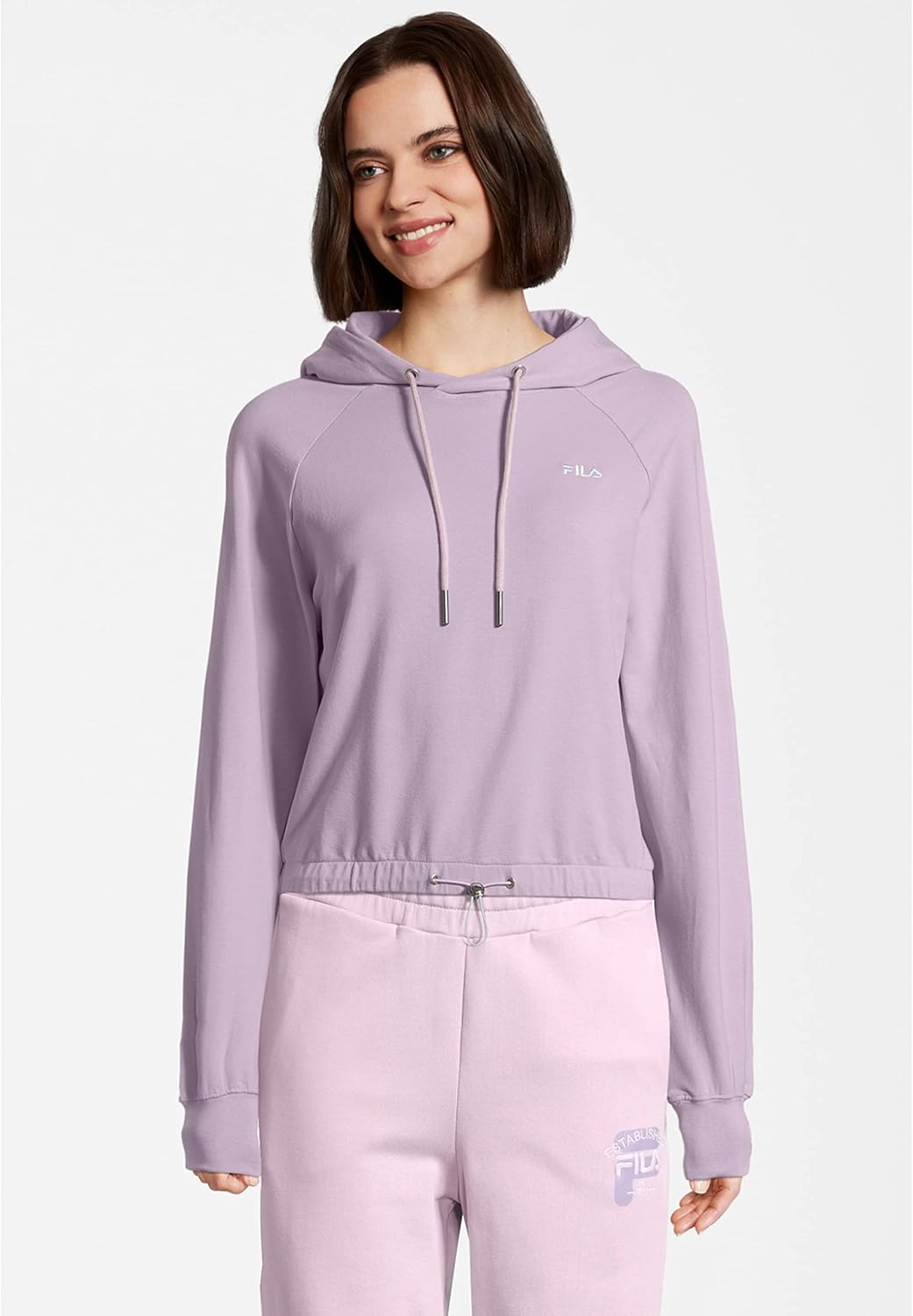 FILA Damen Baalberge Cropped Hoody M Fair Orchid, M Fair Orchid