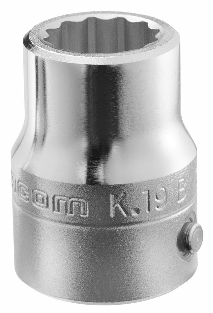 FACOM 3/4 Zoll Steckschlüssel 12 Kant, SW 40, 66,9 mm lang, 1 Stück, K.40B
