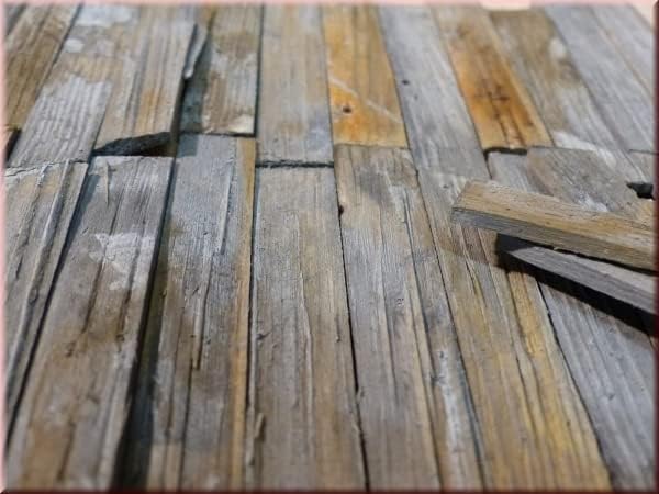 menta-modellbau Tiroler Bretter 33 Stck, 7-11 cm für den alpenländischen, heimatlichen Krippenbau Kr