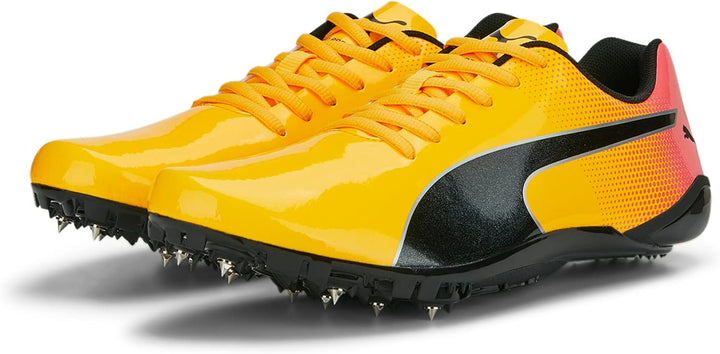 PUMA Herren Evospeed Prep Sprint 3 Leichtathletikschuh, 40.5 EU Sun Stream Sunset Glow Puma Black