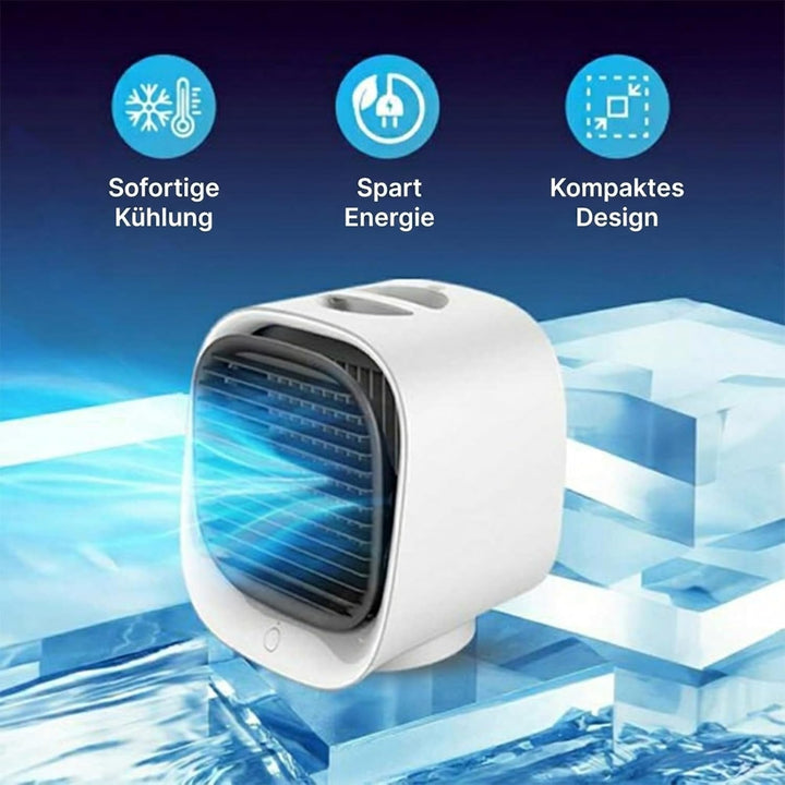 Airabreeze Luftkühler, Airabreeze Kleine Wassergekühlte Klimaanlage, Tragbarer Ventilator, Schwenkba